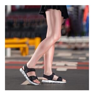 Women Sandals Slip On Flat Sandal Walking Womens Beach Open Toe Casual Shoes